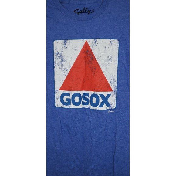 Boston Red Sox Fenway Citgo Sign Go Sox Logo Men Small Sully T Shirt - Picture 3 of 6